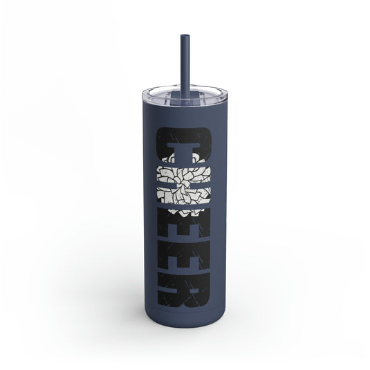 Cheer 20oz Skinny Matte Tumbler
