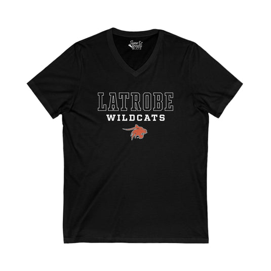 Greater Latrobe Girls Soccer Adult Women's V-Neck T-Shirt