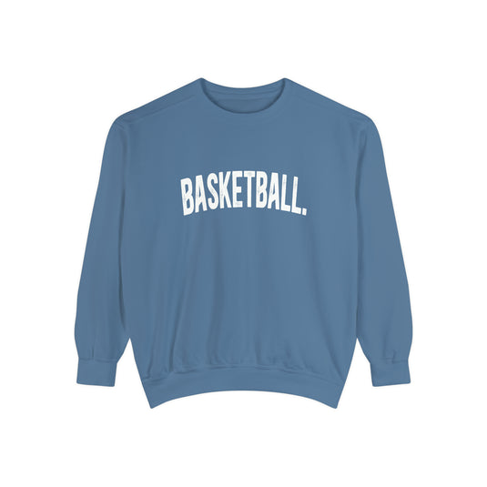 Rustic Design Basketball Adult Unisex Premium Crewneck Sweatshirt