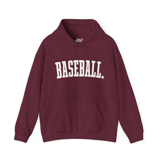 Tall Design Baseball Adult Unisex Hooded Sweatshirt