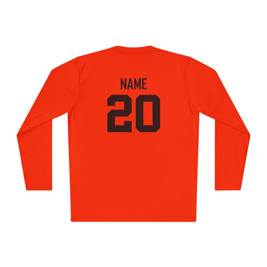 Unisex Adult Long Sleeve Competitor Moisture Wicking Shirt Color Options 1