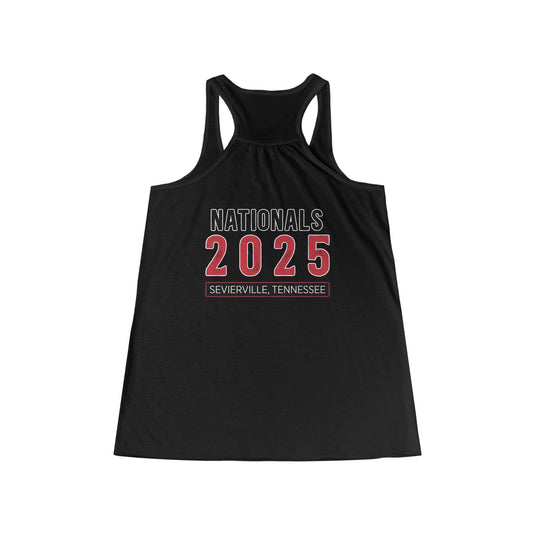 First Landing Dance Center Nationals Women's Flowy Racerback Tank