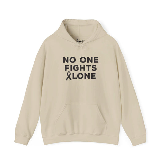 No One Fights Alone Adult Unisex Hooded Sweatshirt