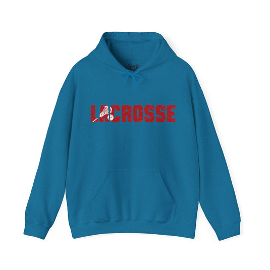 Lacrosse Adult Unisex Hooded Sweatshirt