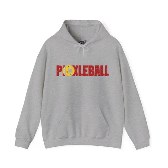Pickleball Adult Unisex Hooded Sweatshirt
