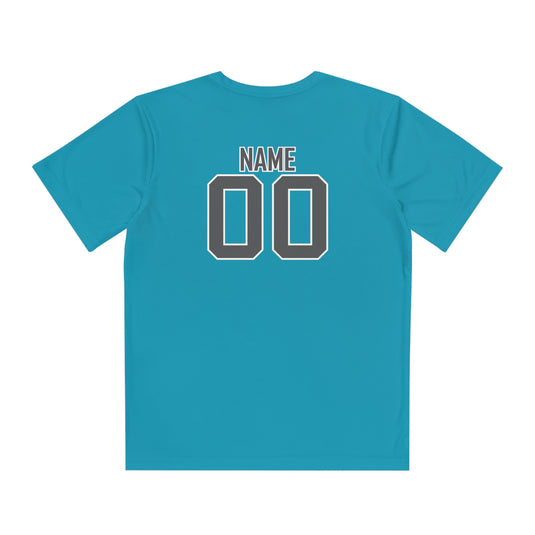 Unisex Youth Short Sleeve Competitor Moisture Wicking T-Shirt Color Options 1