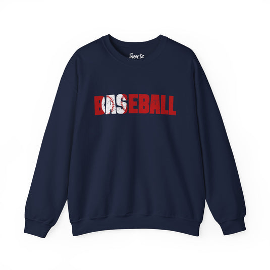 Baseball Adult Unisex Crewneck Sweatshirt