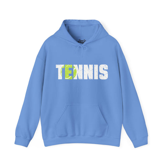 Tennis Adult Unisex Hooded Sweatshirt