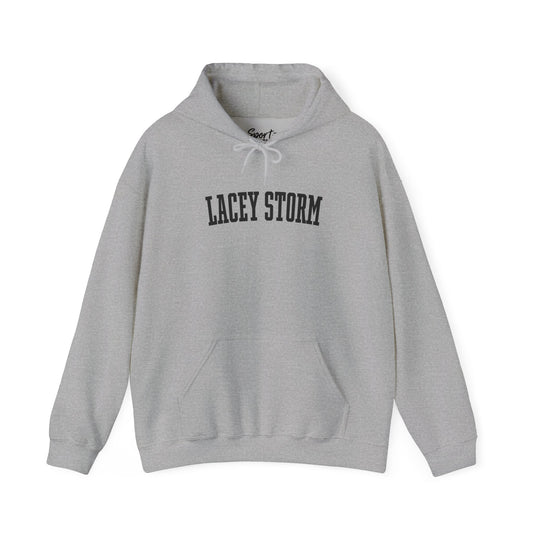 Lacey Storm Unisex Adult Hooded Sweatshirt - Plain Text Design