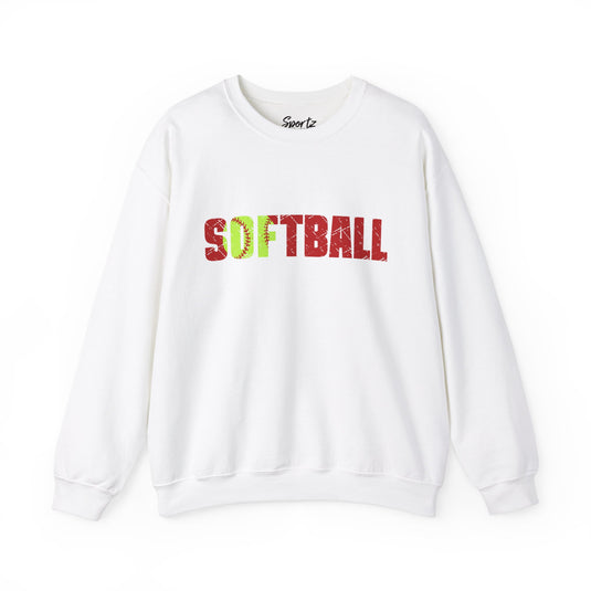 Softball Adult Unisex Crewneck Sweatshirt