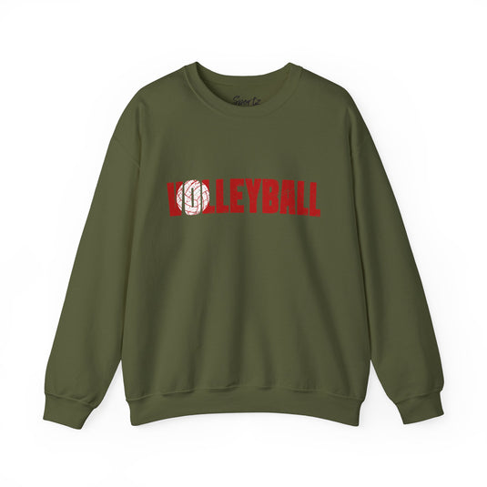 Volleyball Adult Unisex Crewneck Sweatshirt