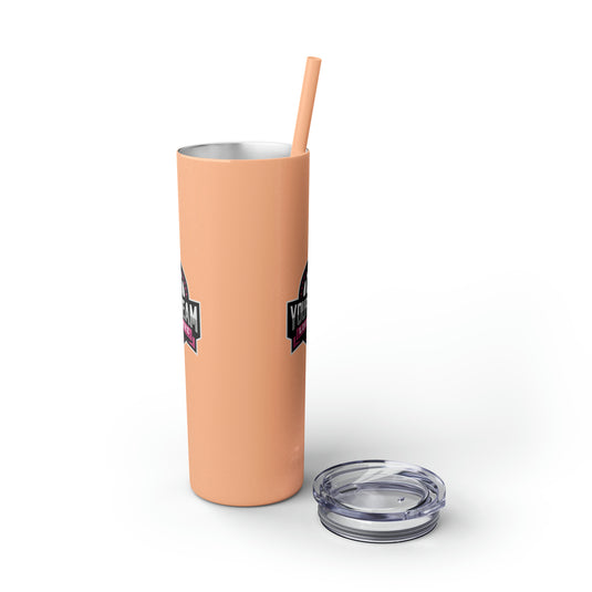 Skinny Tumbler with Straw 20oz