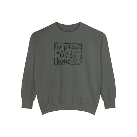 No Place Like Home Baseball Adult Unisex Premium Crewneck Sweatshirt