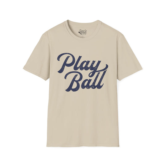 Play Ball Adult Unisex Baseball T-Shirt
