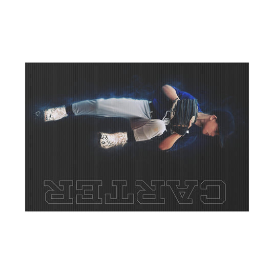 Plastic Yard Sign Picture w/Gritty Effect