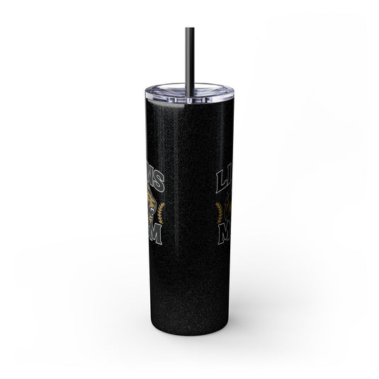 FEBA Lions Baseball Skinny Tumbler with Straw 20oz