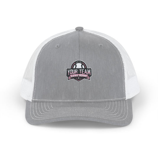 Snapback Embroidered Trucker Cap