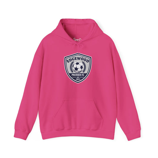 Edgewood Premier FC Unisex Adult Hooded Sweatshirt - Breast Cancer Awareness