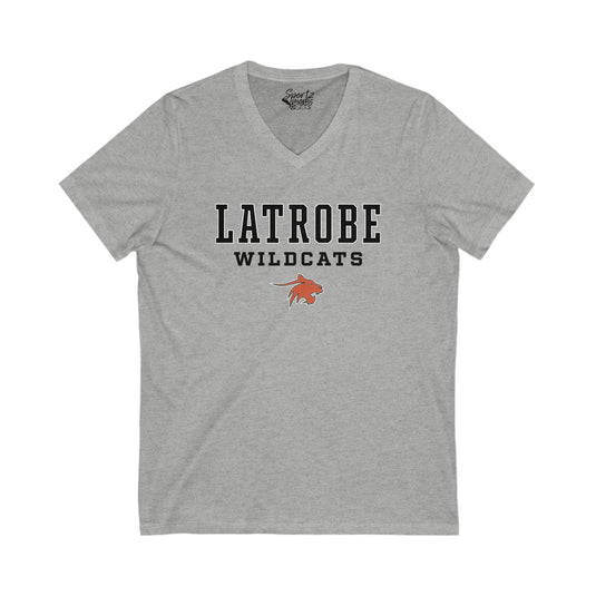 Greater Latrobe Girls Soccer Adult Women's V-Neck T-Shirt