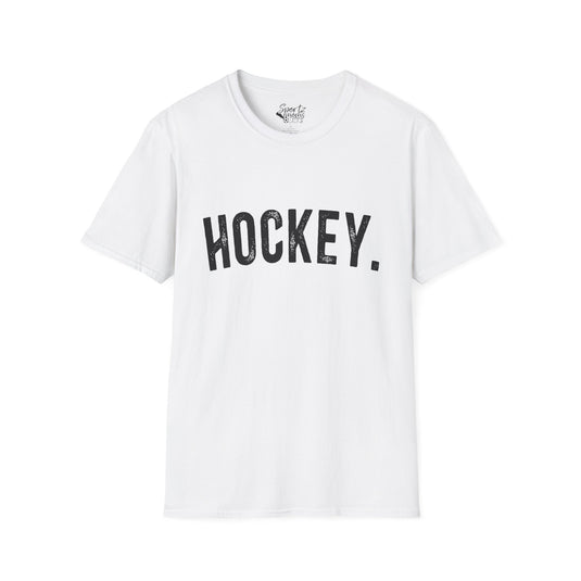 Rustic Design Hockey Adult Unisex T-Shirt