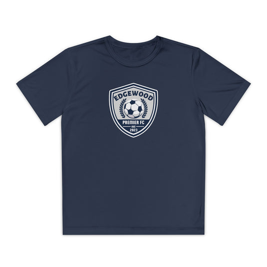 Edgewood Premier FC Unisex Youth Short Sleeve Competitor Moisture Wicking T-Shirt