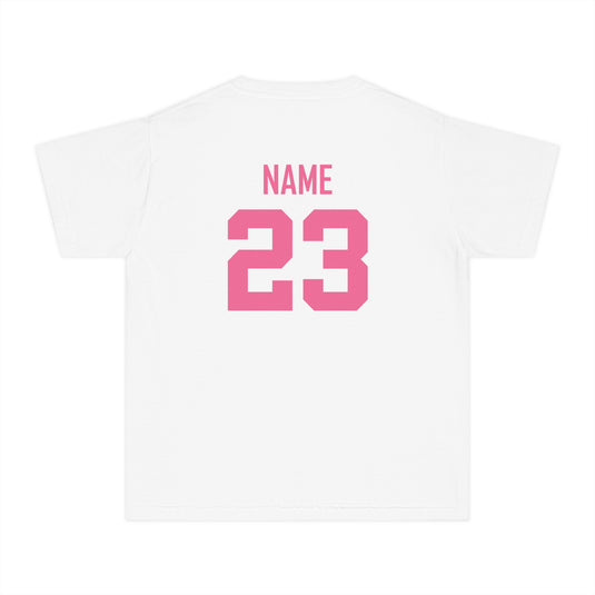 Latrobe Boys Soccer Unisex Youth Premium T-Shirt - Cancer Design