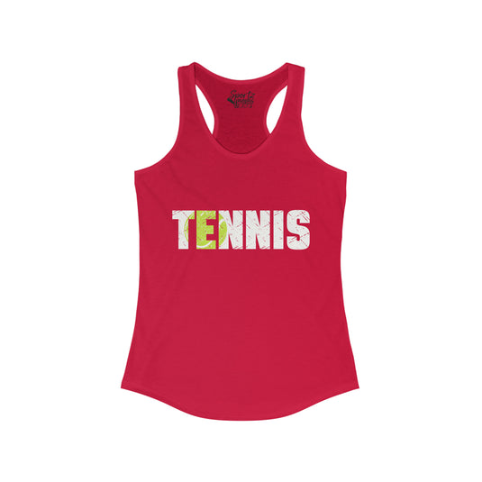 Tennis Adult Women's Racerback Tank