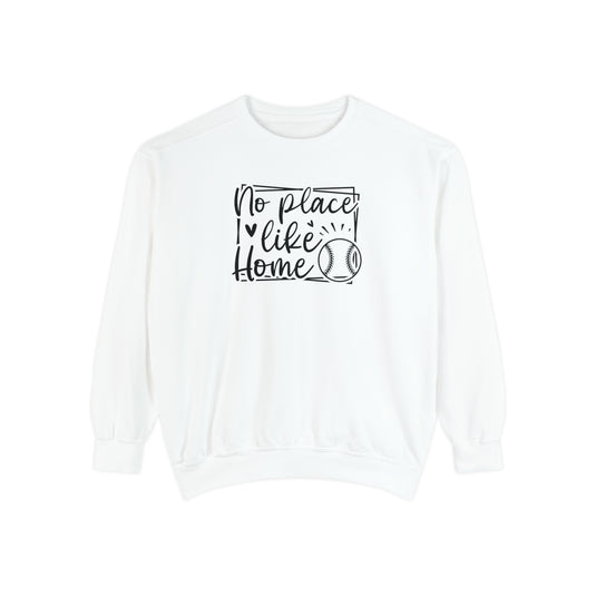 No Place Like Home Baseball Adult Unisex Premium Crewneck Sweatshirt