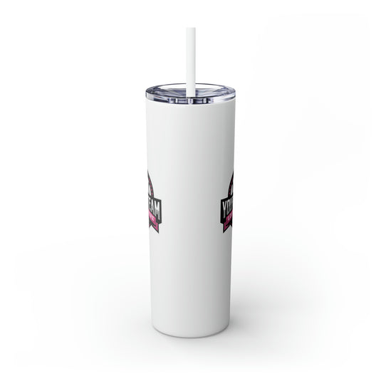 Skinny Tumbler with Straw 20oz