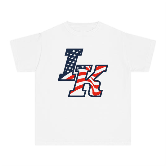 Iron Knights Youth Premium Tshirt - w/Flag Logo Only