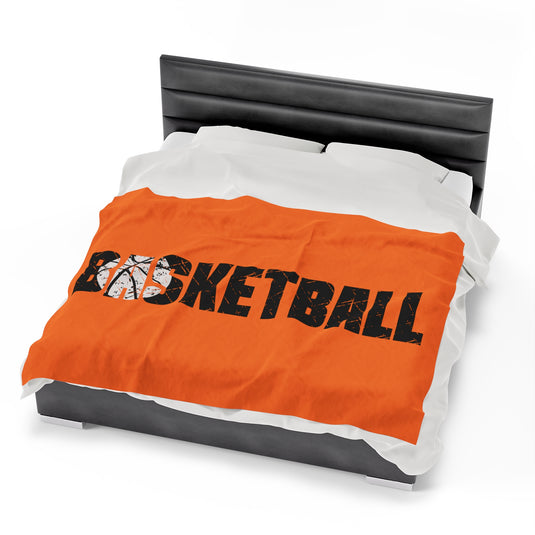 Basketball Plush Blanket