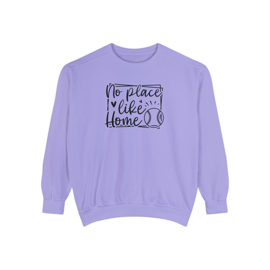 No Place Like Home Baseball Adult Unisex Premium Crewneck Sweatshirt