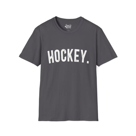Rustic Design Hockey Adult Unisex T-Shirt