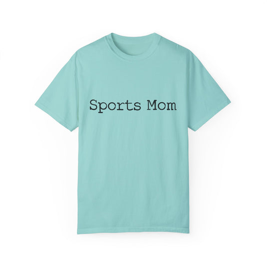 Sports Mom Adult Unisex Premium T-Shirt - Typewriter Design