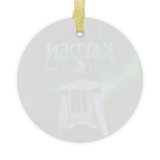 Fusion Design Glass Ornament