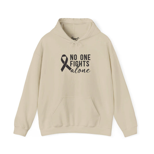 No One Fights Alone Adult Unisex Hooded Sweatshirt