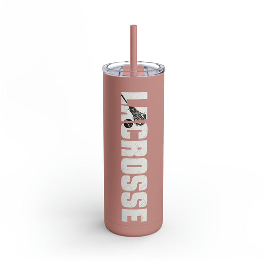 Lacrosse 20oz Skinny Matte Tumbler