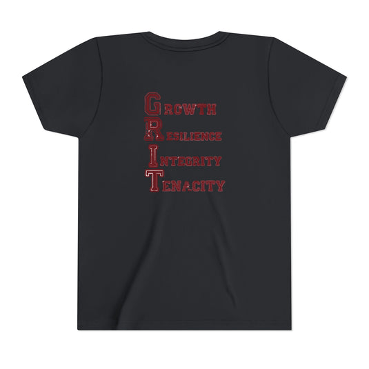 Southern Grit Unisex Youth Mid-Level T-Shirt w/Both Logos