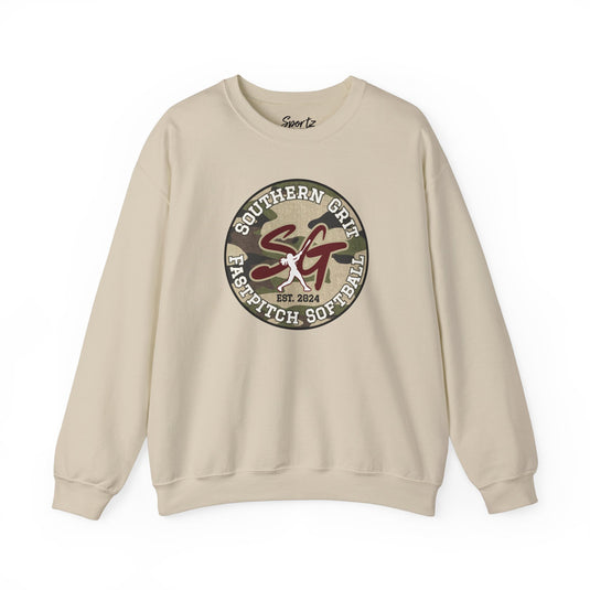 Southern Grit Unisex Adult Crewneck Sweatshirt w/Both Logos