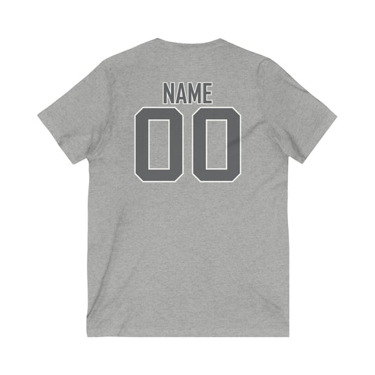 Edgewood Premier FC Unisex Adult Women's V-Neck T-Shirt