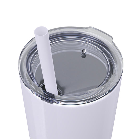 Skinny Tumbler with Straw 20oz