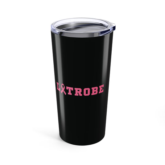 Latrobe Boys Soccer Tumbler 20oz - Cancer Design