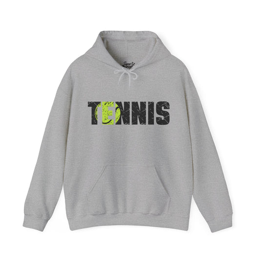 Tennis Adult Unisex Hooded Sweatshirt