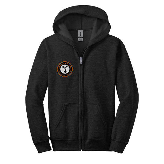 Babylon Youth Competition Cheerleading Unisex Youth Full Zip Hooded Sweatshirt