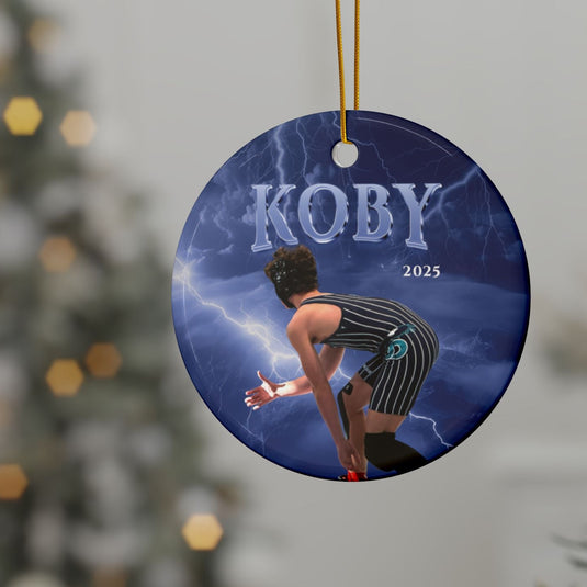 Fusion Design Ceramic Ornament