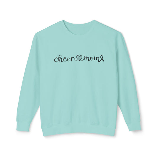 Cancer Collection Pick Your Sport Mom Ribbon & Heart Adult Unisex Premium Crewneck Sweatshirt