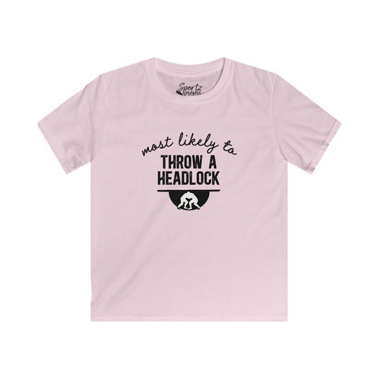 Most Likely To Wrestling Youth Unisex T-Shirt