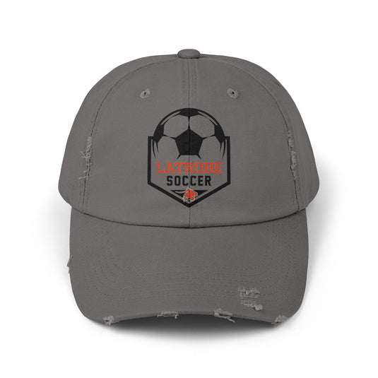 Latrobe Boys Soccer Unisex Distressed Cap