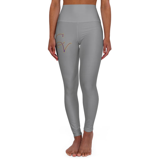 Chewsville Coyotes Women's High Waisted Yoga Leggings