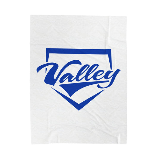 Valley Little League Velveteen Plush Blanket